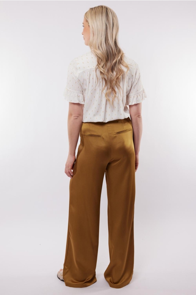 MANAROLA PANTS 25ZFQH07 127 MUSTARD OLIVE